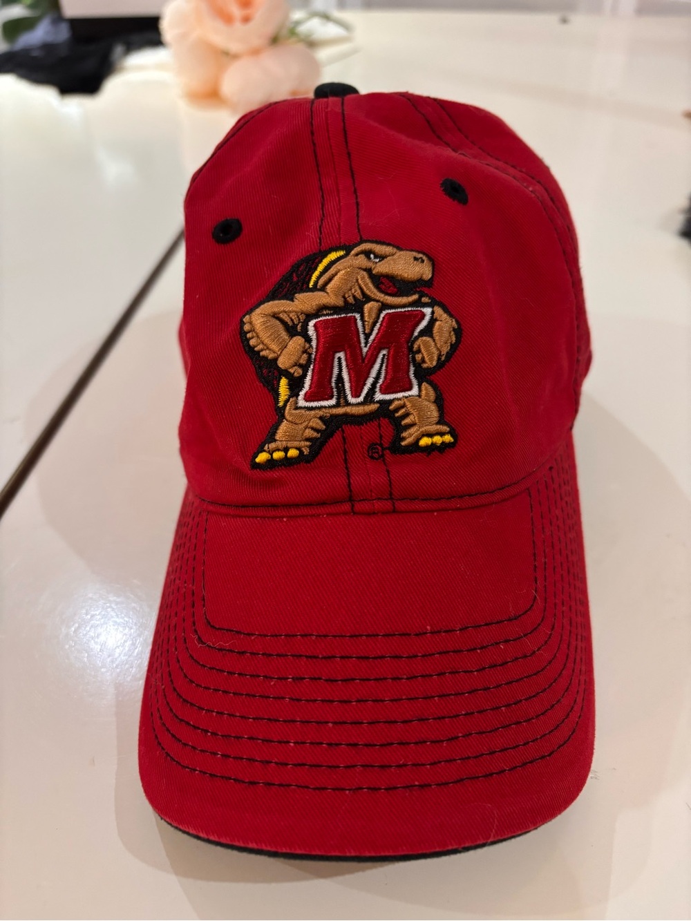 Maryland Terrapins Red Kids Baseball Cap
